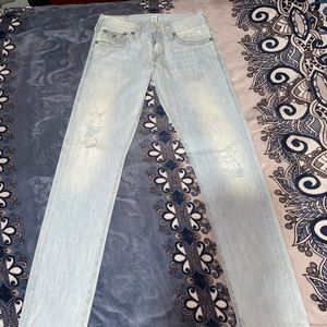 Men’s True Religion Geno Slim Jeans Size 30